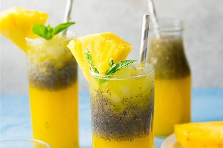 Ngâm hạt chia trong nước ép