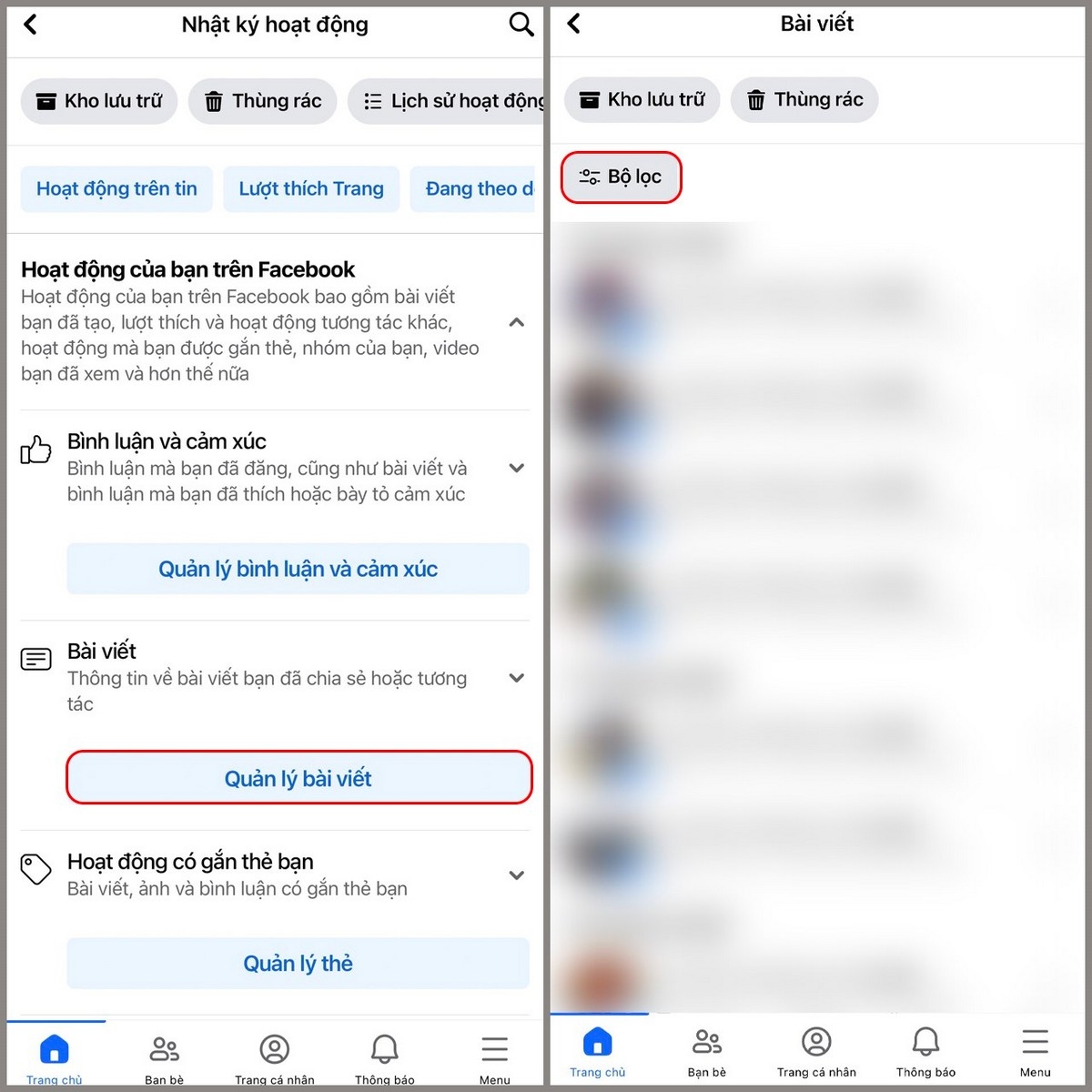 cách xóa tất cả bài đăng trên facebook bằng điện thoại - hình 2