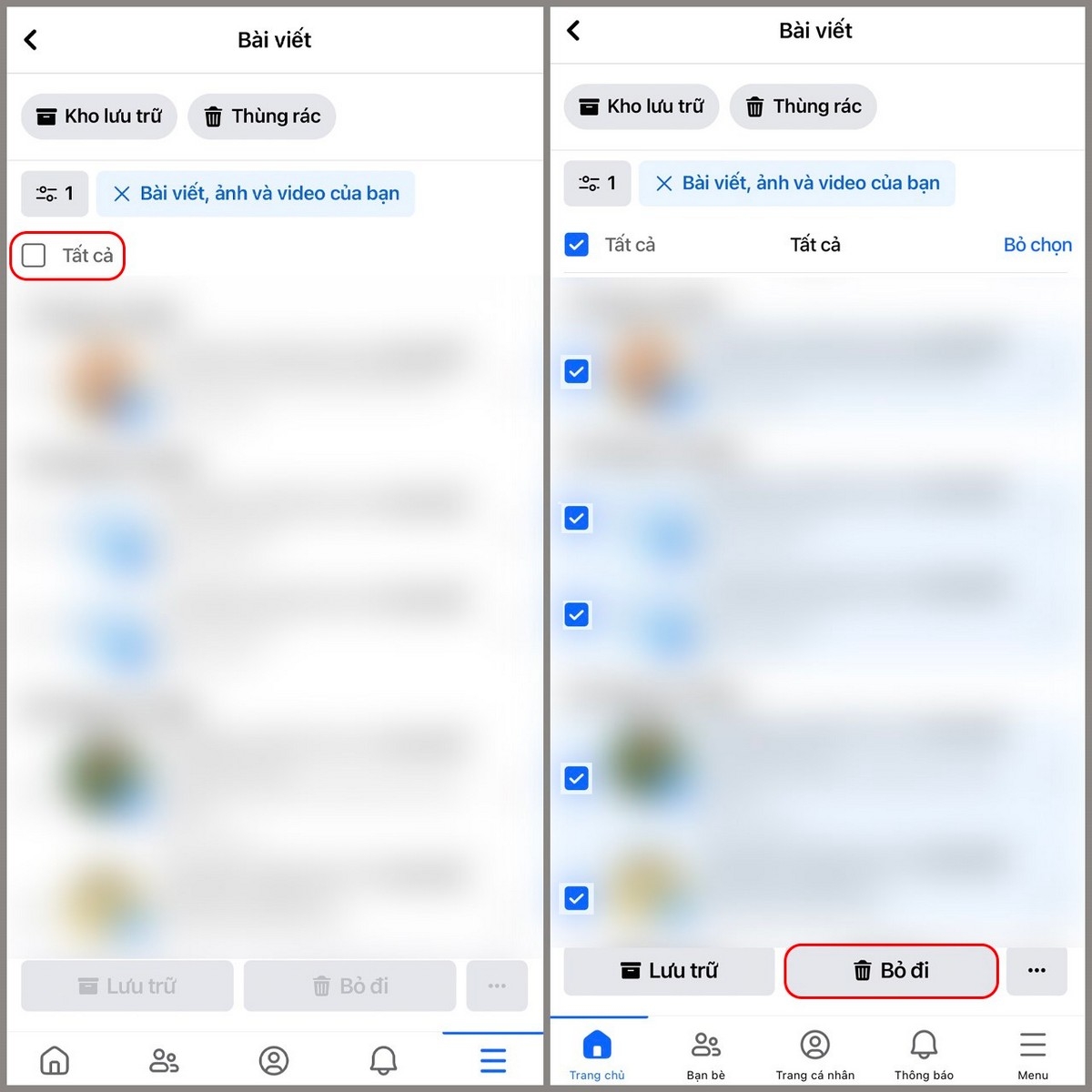 cách xóa tất cả bài đăng trên facebook bằng điện thoại - hình 4