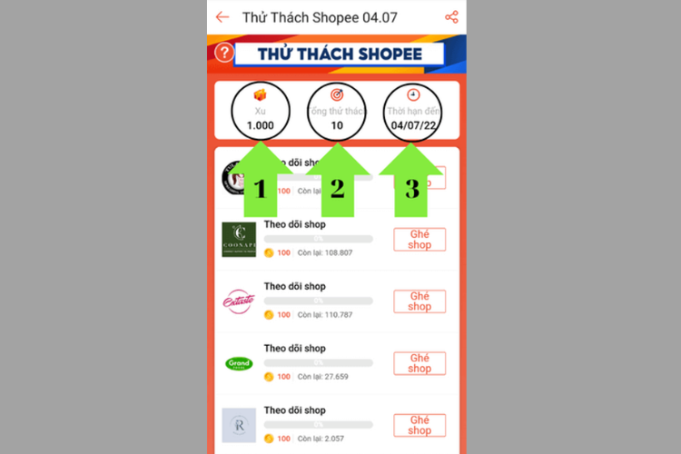 Cần lưu ý gì khi tham gia thử thách Shopee?