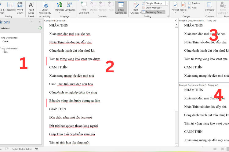 Hướng dẫn so sánh 2 file Word để tìm ra sự khác biệt đơn giản và nhanh chóng - hình 2