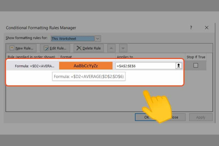 Hướng dẫn cách tô màu có điều kiện trong Excel tự động và nhanh chóng nhất - hình 5
