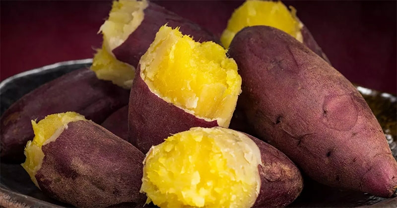 Hấp khoai lang bao lâu thì chín hình 6