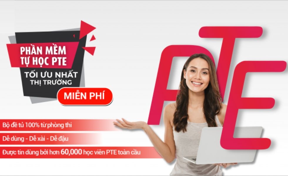 học tiếng Anh với PTE Tool