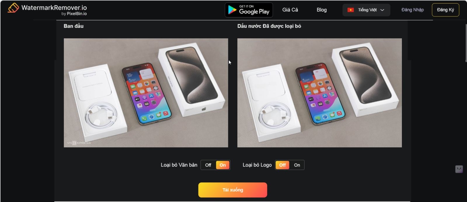 Hướng dẫn xoá watermark - hình 3