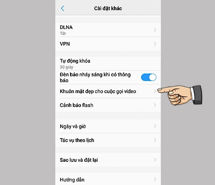 phần mềm làm đẹp khi gọi video zalo trên samsung (Ảnh 1)