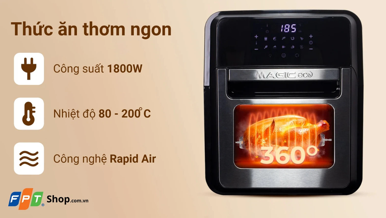 Lò nướng loại nào tốt nhất thị trường (ảnh 5)