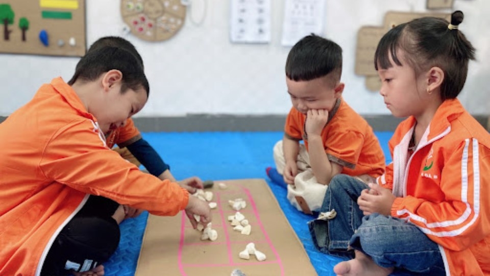 Bàn chơi ô ăn quan dành cho 4 người