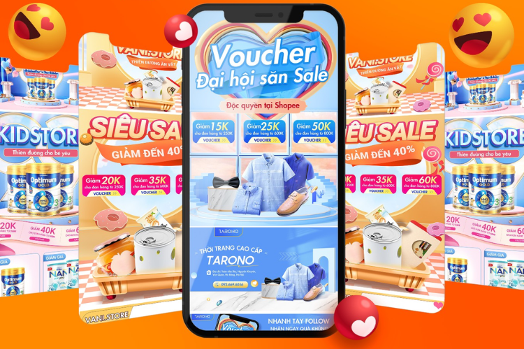Những điều cần lưu ý khi trang trí Shopee Shop