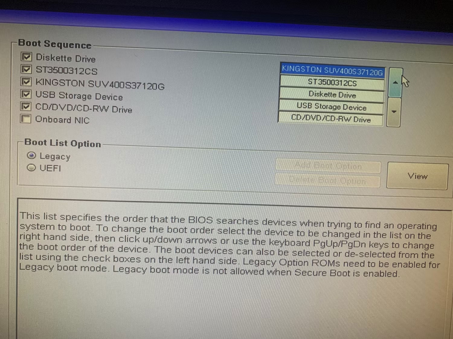 Lỗi No Boot Device Found 4