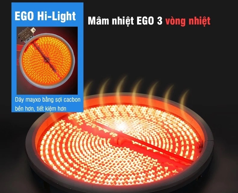 Bếp hồng ngoại Chef's của nước nào (ảnh 4)