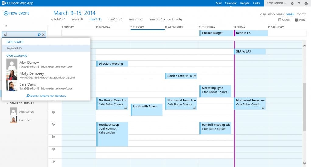 Outlook Web - hình 4