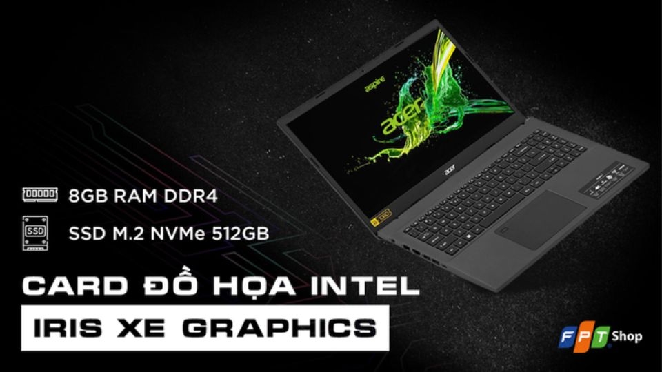 Laptop Acer Aspire 7 Gaming A715-76-57CY i5 8GB