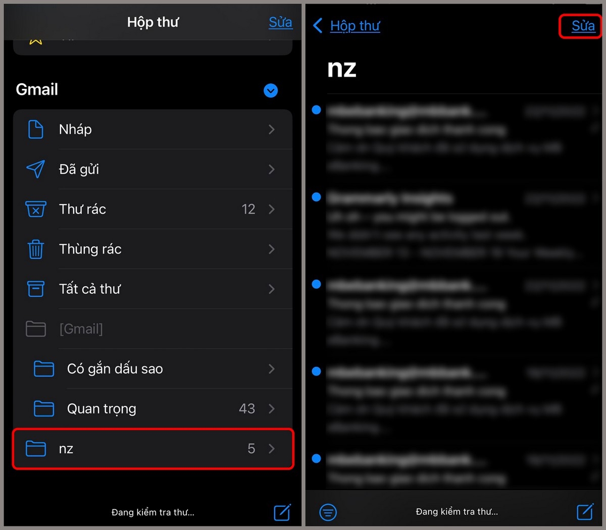xóa tất cả thư trong gmail trên điện thoại - hình 3