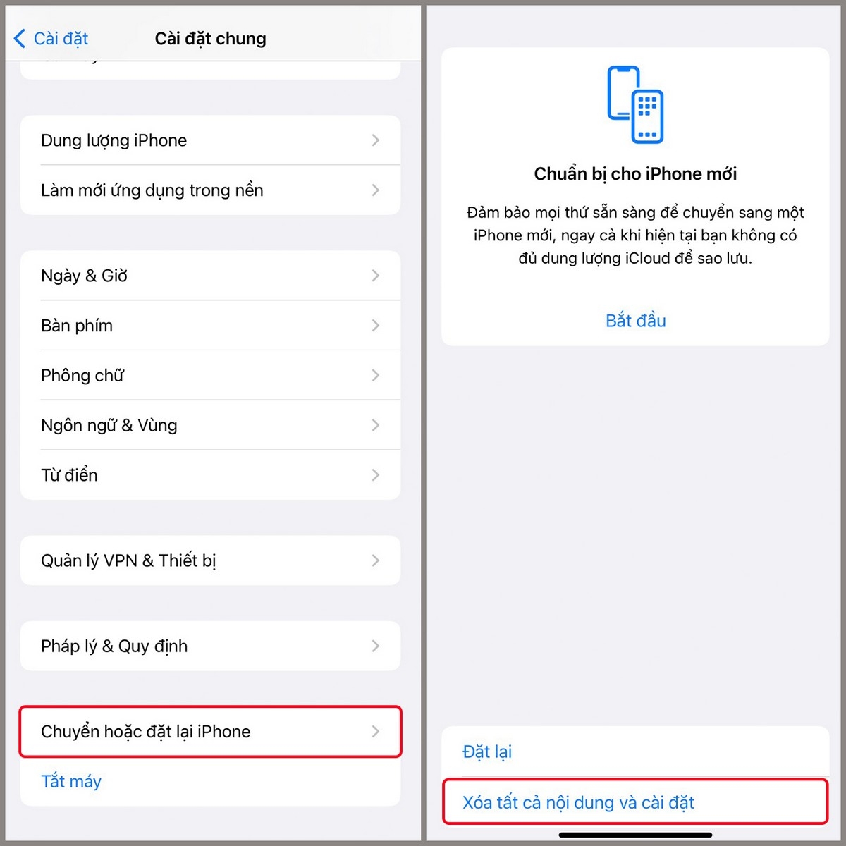 restore iphone không cần itunes - hình 5