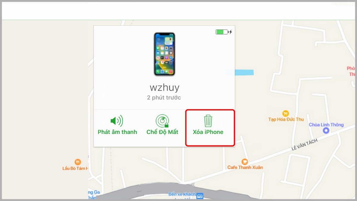 restore iphone không cần itunes - hình 8