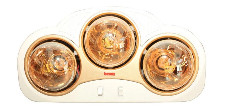 Đèn sưởi nhà tắm Benny 3 bóng BHT825W