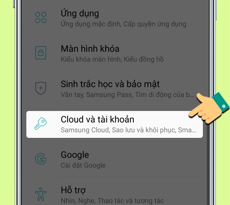 đăng nhập Samsung Account - hình 6