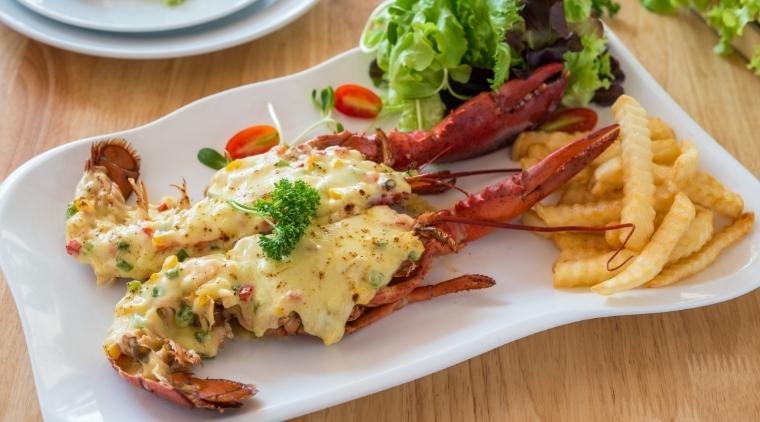 tôm hùm nướng phô mai - Ảnh 5