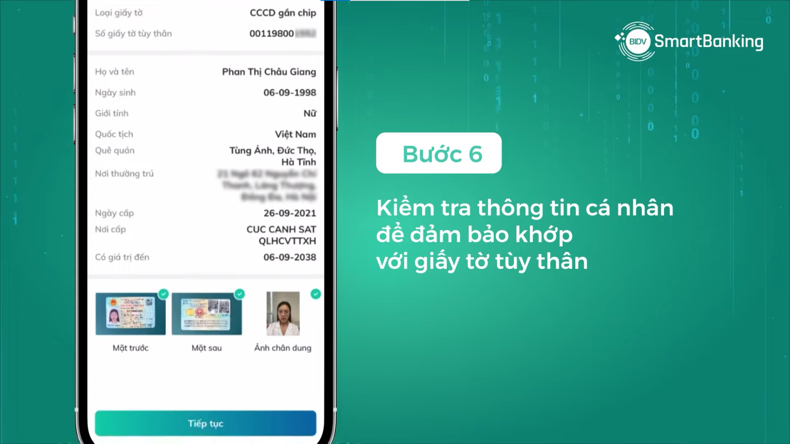 mở tài khoản BIDV online (ảnh 7)