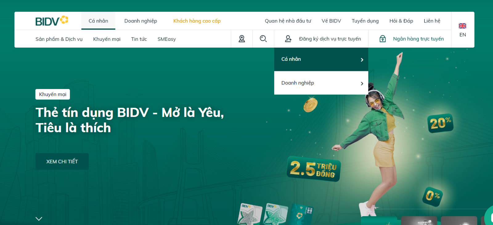 mở tài khoản BIDV online (ảnh 9)