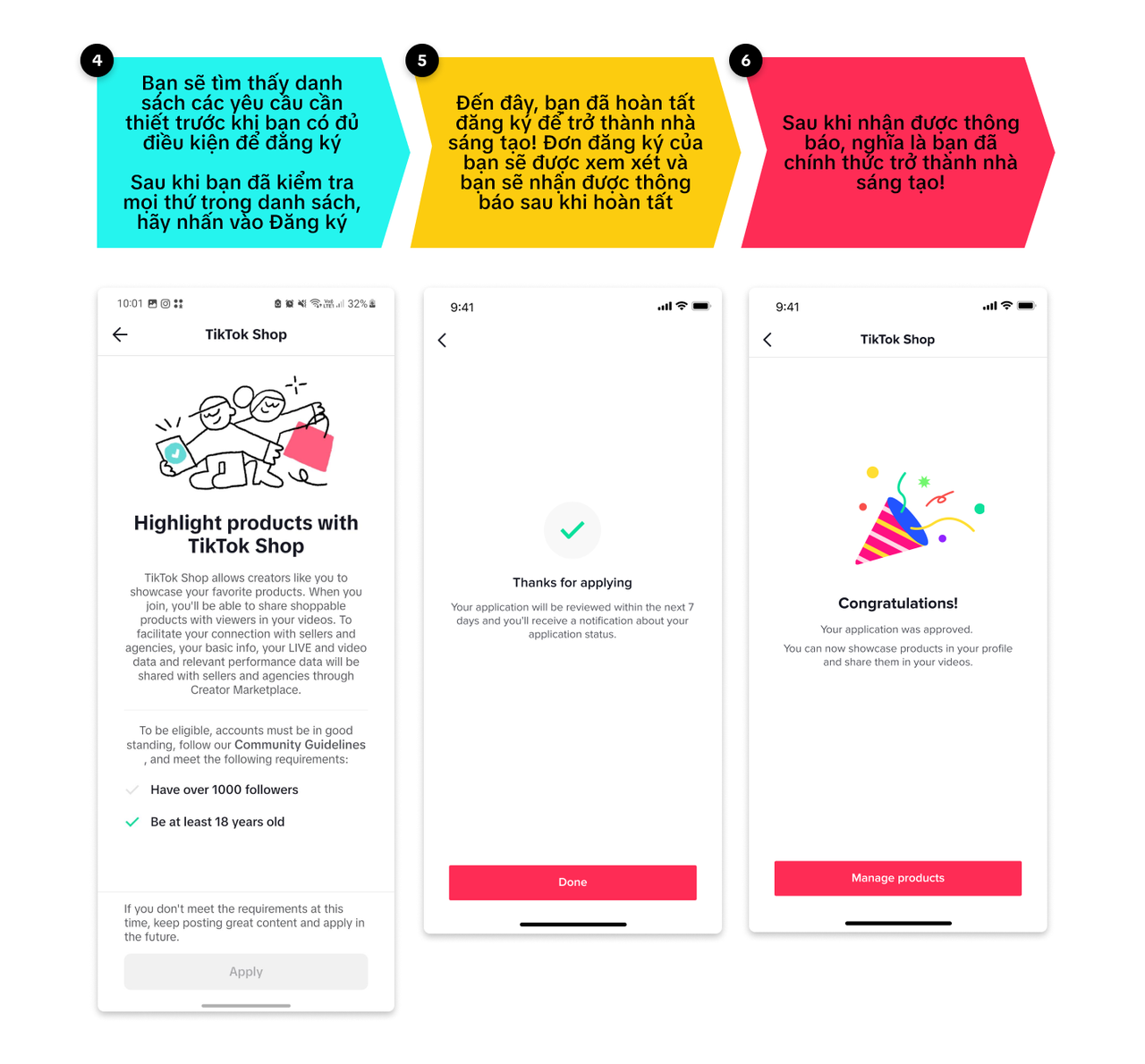 thiết lập tài khoản để nhận tiền hoa hồng trên TikTok (ảnh 8)