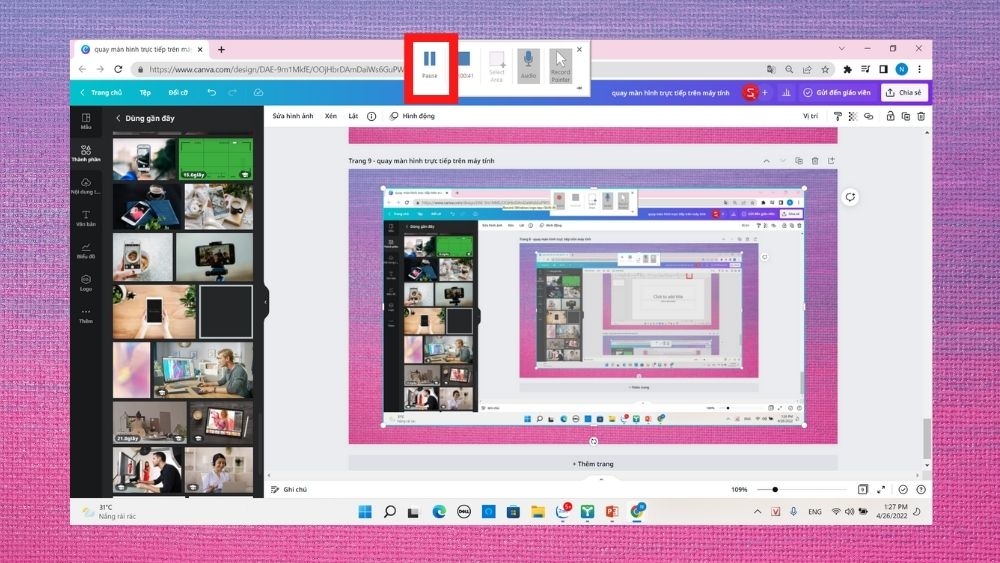 Cách quay màn hình máy tính có âm thanh cực dễ và tiện loại mà bạn nên biết 10