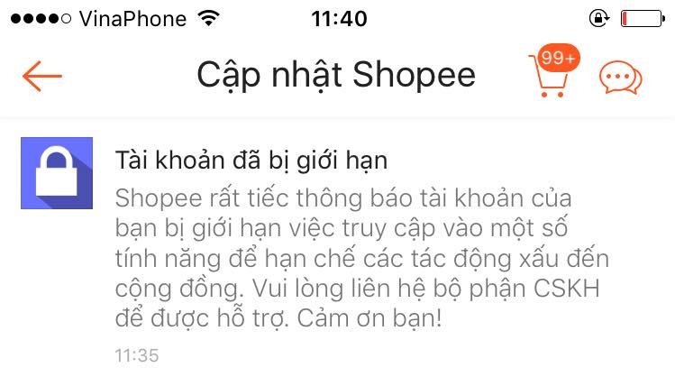 Cách lấy lại tài khoản Shopee bị khóa cực đơn giản và hiệu quả bạn nên tham khảo ngay 2