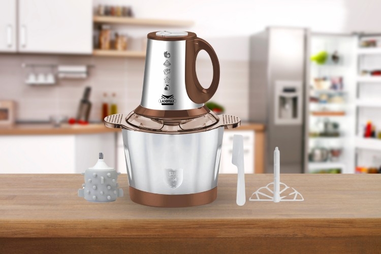 Máy xay thịt Ladomax HA-336 INOX 3 trong 1