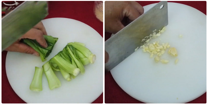 Công thức và cách làm thịt bò xào rau cải thìa - 4