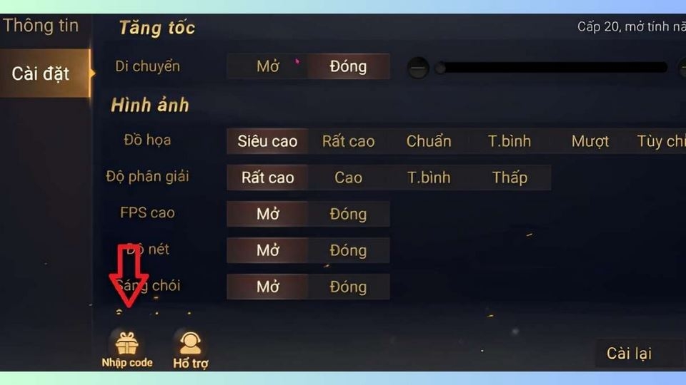 Điền đầy đủ thông tin cần thiết