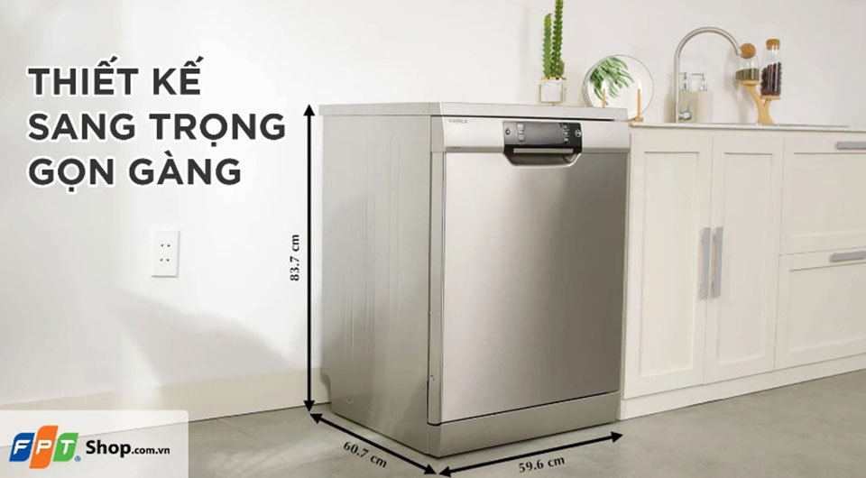 Máy rửa bát độc lập 15 bộ Hafele HDW-F60C (533.23.200)