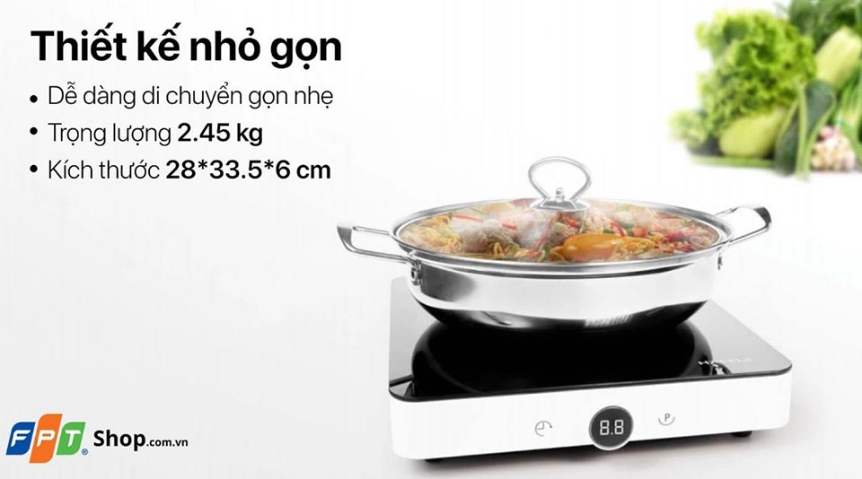 Bếp điện từ đơn Hafele HSI-21FW (536.61.990)