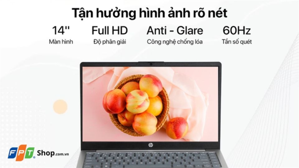 Laptop HP 14s-em0078AU R5 8GB