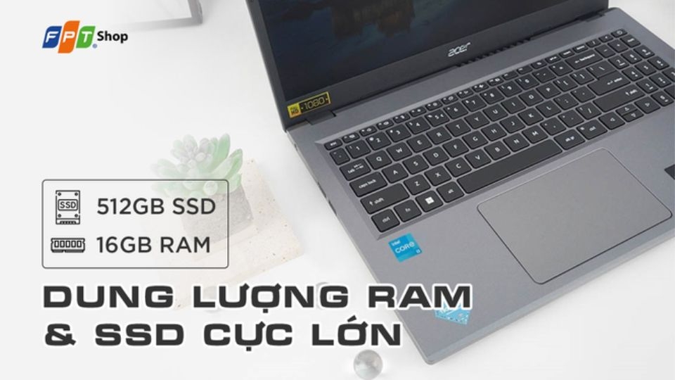 Laptop Acer Aspire 5 A515-58P-351N i3 16GB