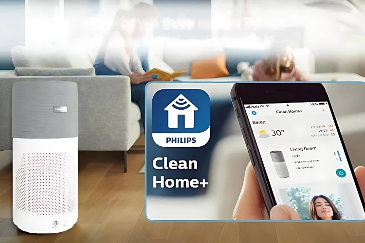 Ứng dụng Clean Home+ cung cấp các tính năng để giám sát chất lượng không khí