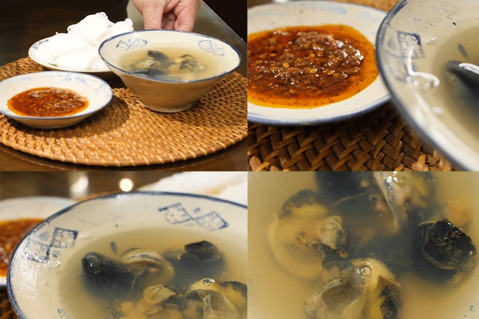 Bước 6: Thành phẩm bún ốc nguội