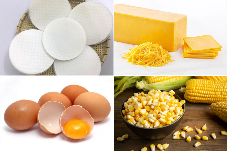 bánh tráng phô mai 2