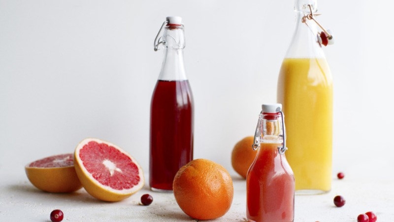 bảo quản nước ép trái cây lâu hỏng trong tủ lạnh 4