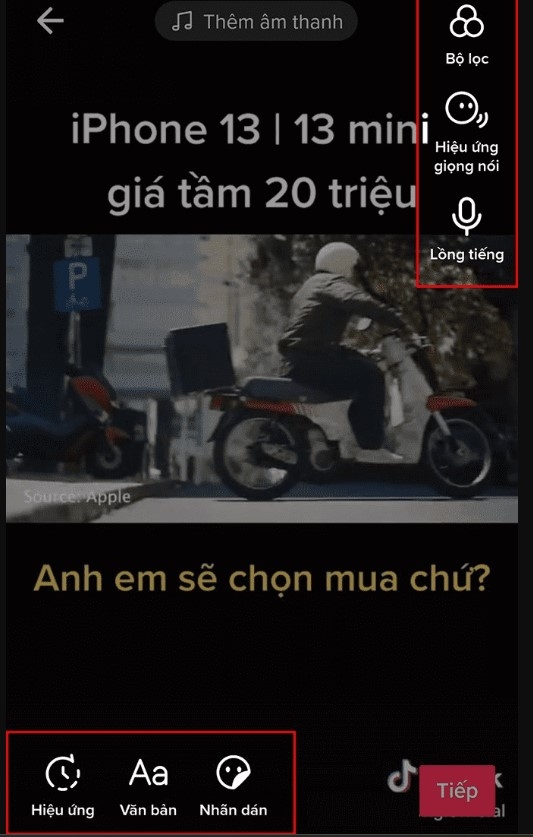 Cách ghép giọng nói vào video trên TikTok cực đơn giản và thực hiện nhanh chóng 7