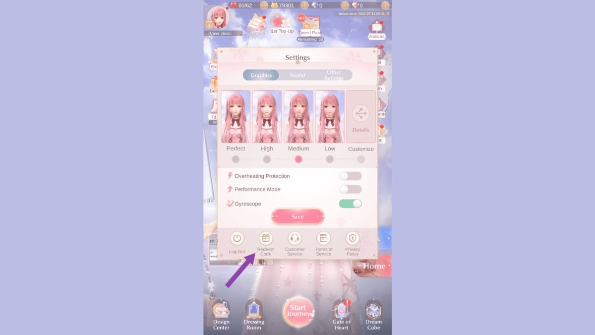 code Shining Nikki (ảnh 4)