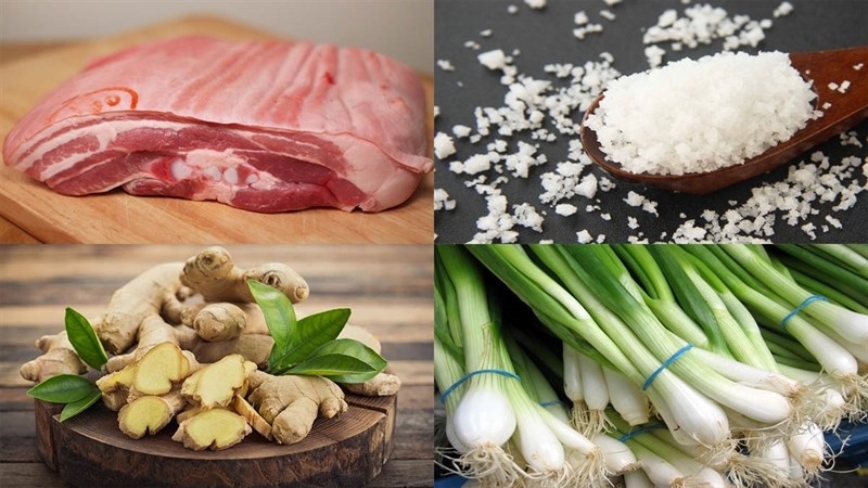Cách làm thịt heo muối - Ảnh 1