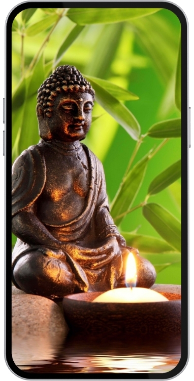 Hình nền Phật an nhiên cho iPhone (hình 1)