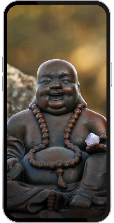 Hình nền Phật Di Lặc cho iPhone (hình 1)