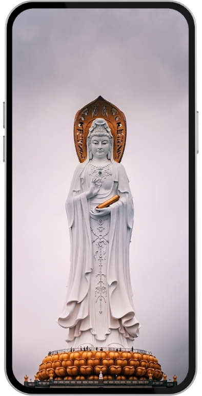 Bộ hình nền các vị Bồ Tát cho iPhone (hình 2)