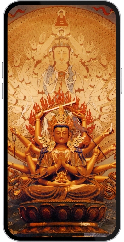 Bộ hình nền các vị Bồ Tát cho iPhone (hình 3)