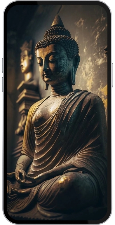 Hình nền Phật an nhiên cho iPhone (hình 2)