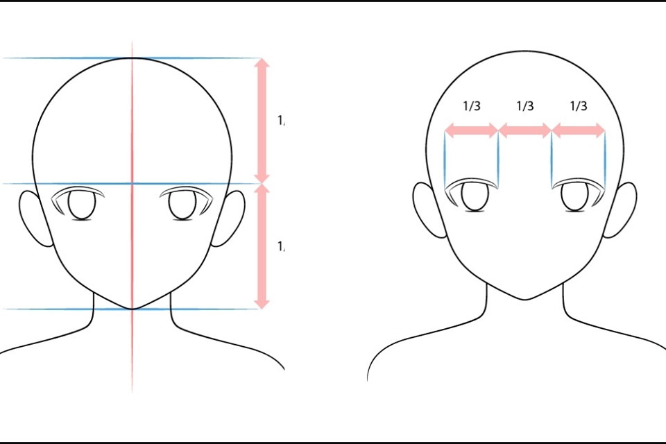 Bước 3: Vẽ mắt