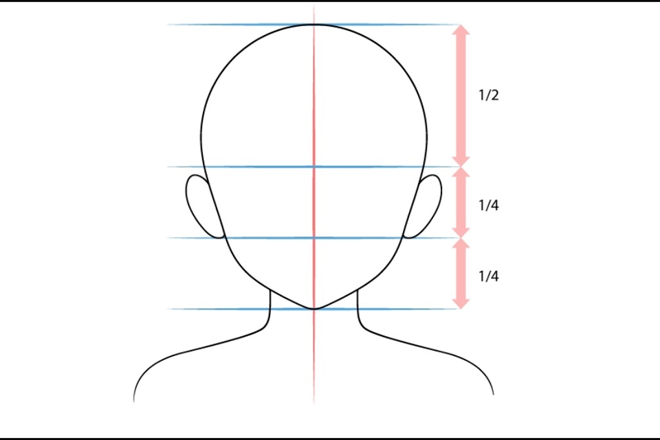 Bước 2: Vẽ tai