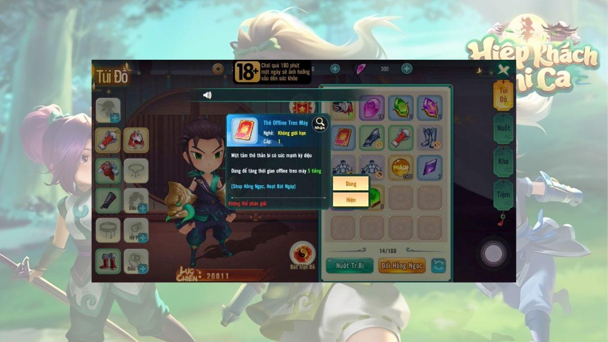 code Hiệp Khách Chi Ca (ảnh 7)